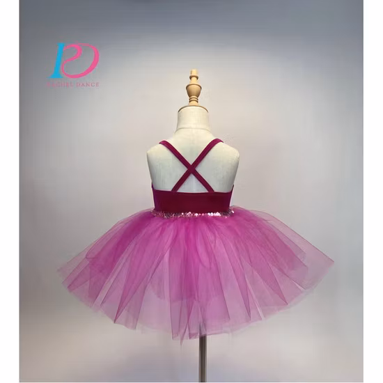 Tanztrikot, Rock, Ausschnitt hinten, Ballett, Tanz, Tutu, Kleid, Gymnastik, Tanzbekleidung, Kostüme