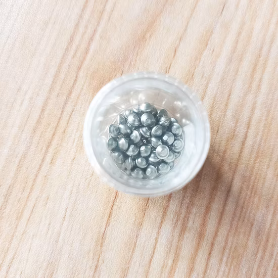 Fabrikqualität 3 mm * 5 mm 3,5 mm * 5,5 mm Schleifsatellit fliegende Untertasse Stahlkugel zum Polieren